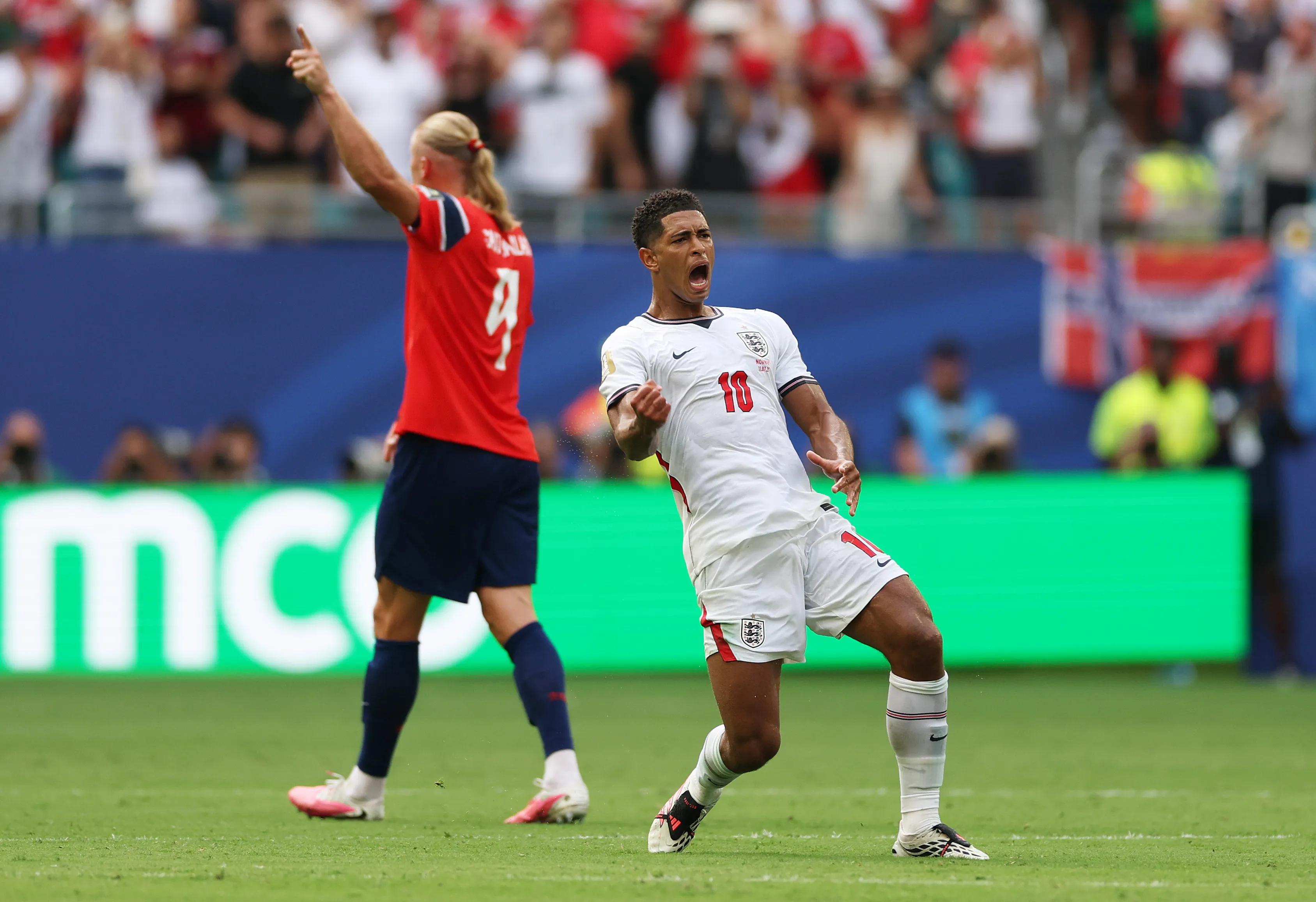 Top 4 Convergence: Bellingham's Double Seals England's Place Among the Elite